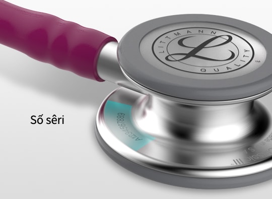 Littmann register stethoscope serial number (in EN)